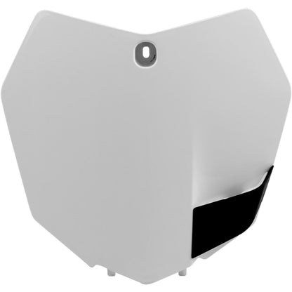 Polisport Front Number Plate - White 8658900002_289724