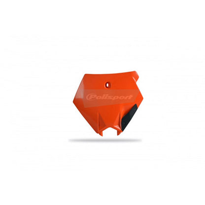 Polisport Number Plate - Orange 8660900002_599571