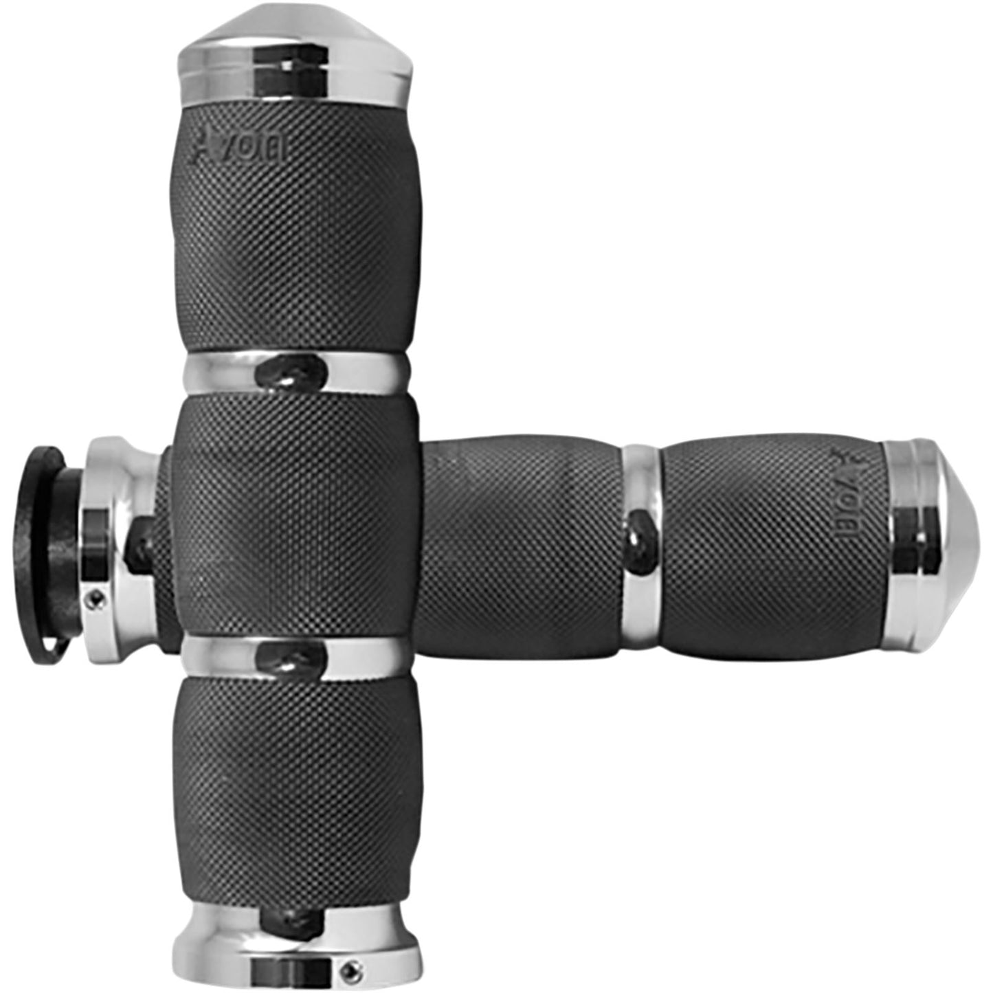 Avon Grips Chrome Air Cushion Grips for '18+ Indian IN-TO-AIR-90-CH_347656