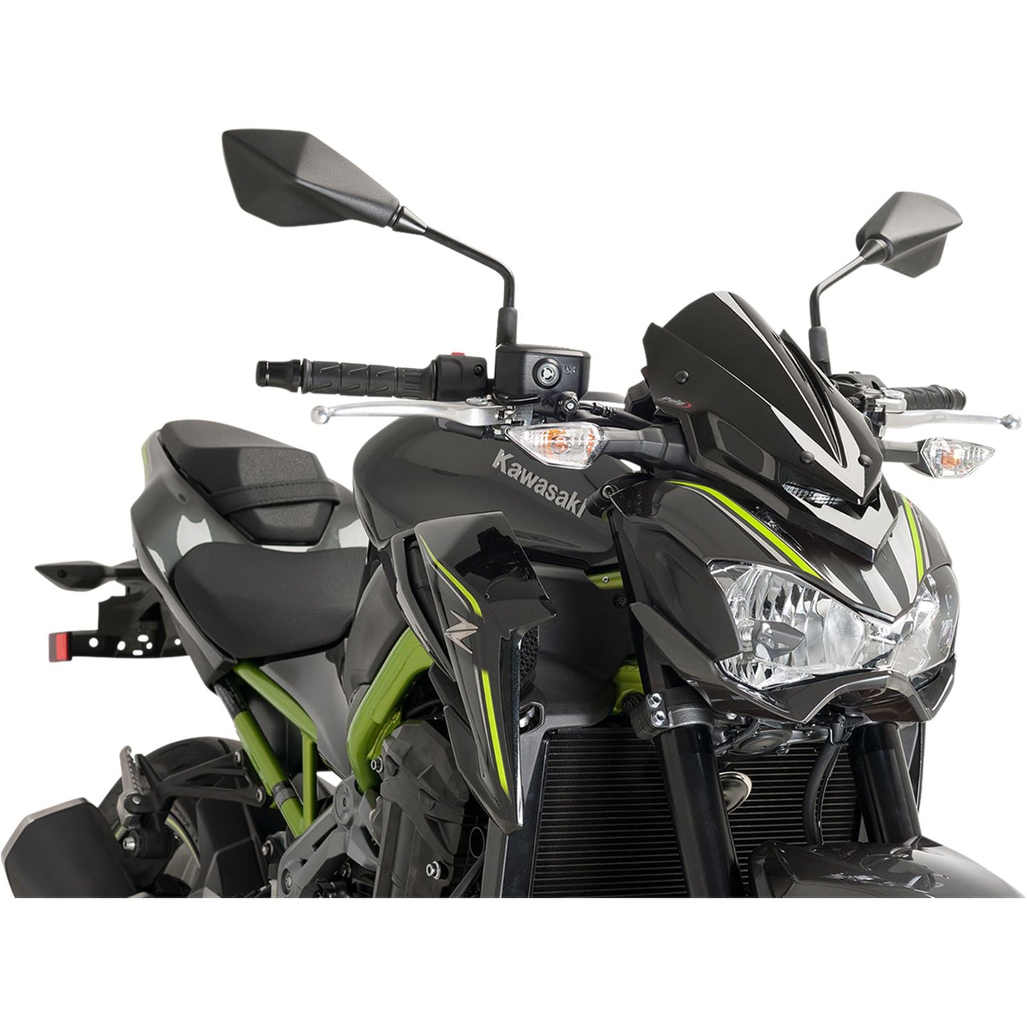 Puig New Generation Windscreen - Black - Z900 [MPN: 9689N]_461300