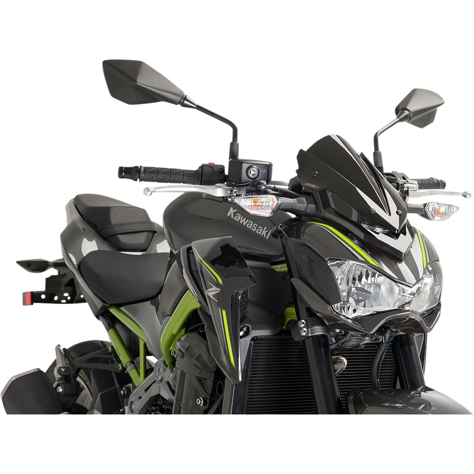 Puig New Generation Windscreen - Black - Z900 [MPN: 9689N]_461300