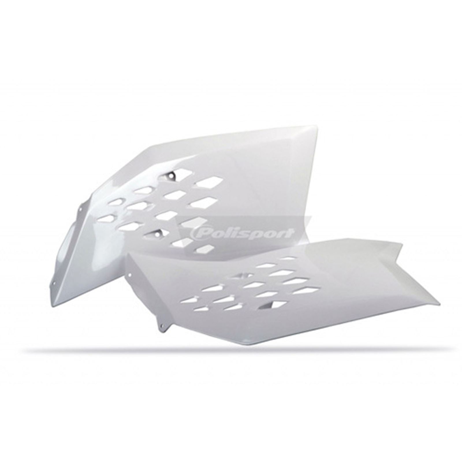 Polisport Radiator Shrouds White 8428200084_599591