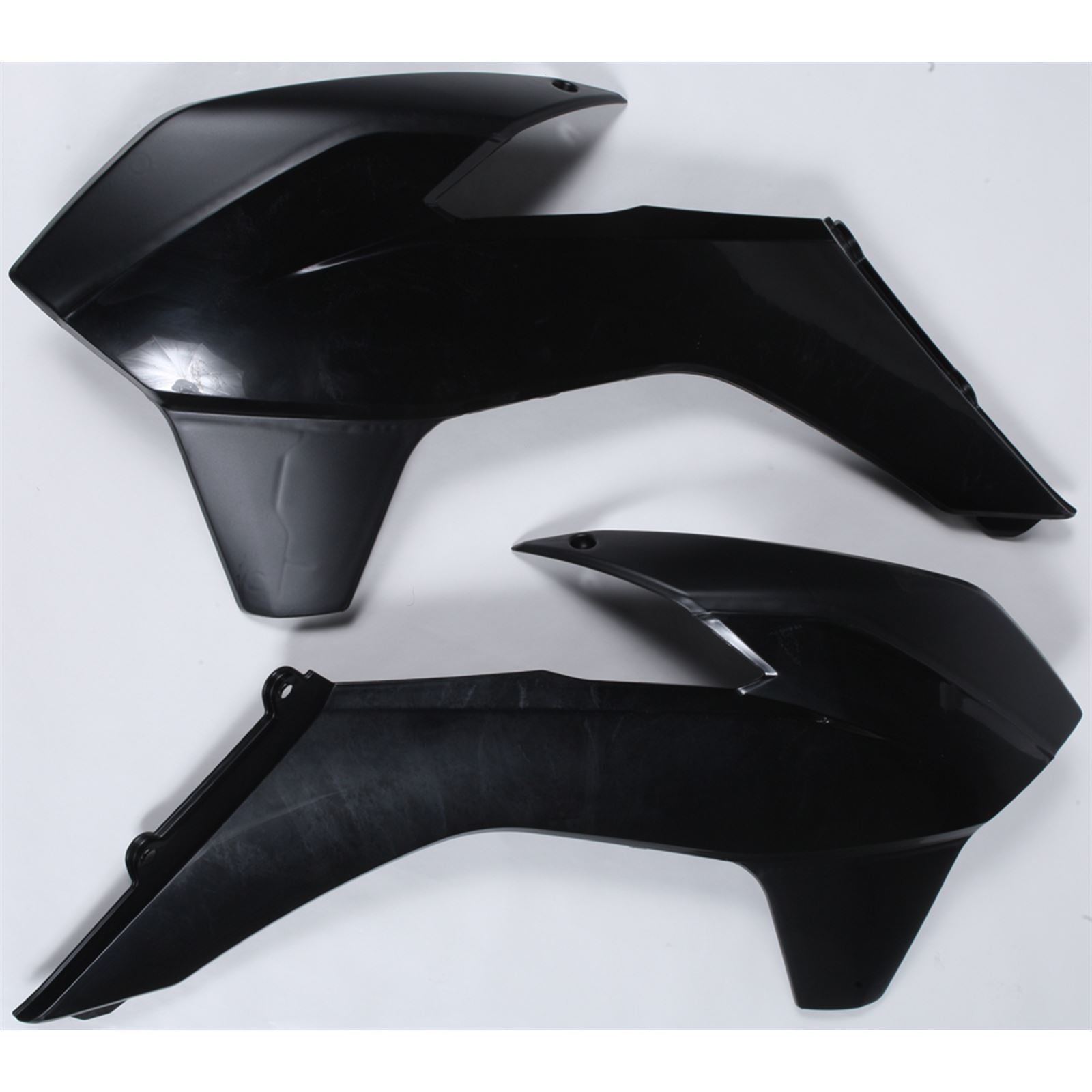 Polisport Radiator Scoops for KTM 125/250 SX Black 8416800003_289750