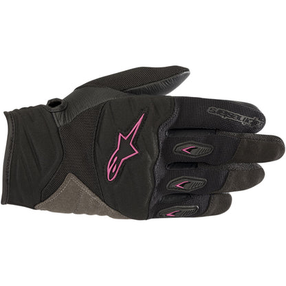 Alpinestars Women's Shore Gloves - Black/Pink  - X-Large [MPN: 3516318-1039-XL]_333281