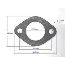 2FastMoto Tomos Exhaust Muffler Gasket A55 Targa Sprint LX ST Moped BiTurbo 2fm-405-100_623185