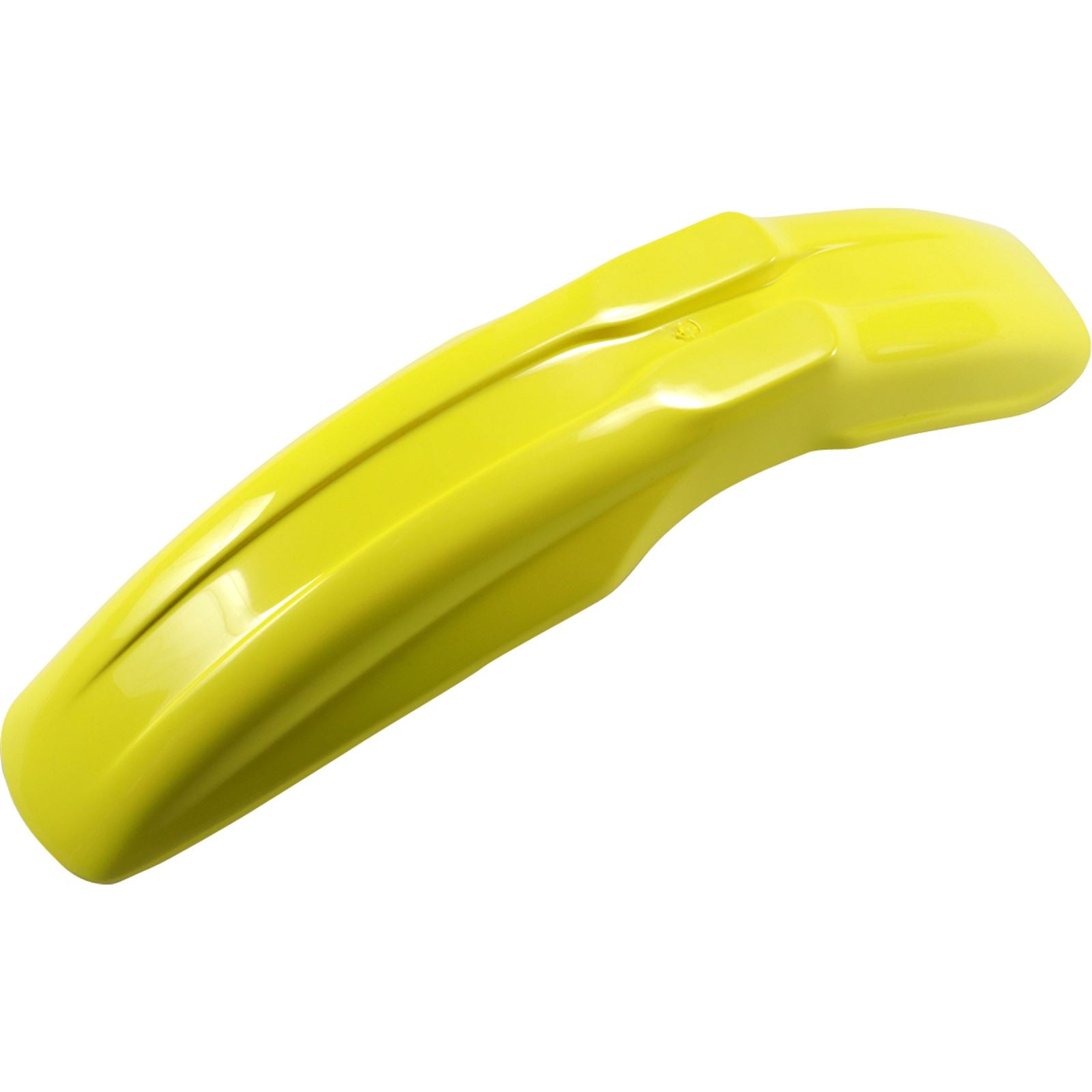 UFO Plastics Universal Supermoto Front Fender - Light Yellow [MPN: PA01027-102]_1042108