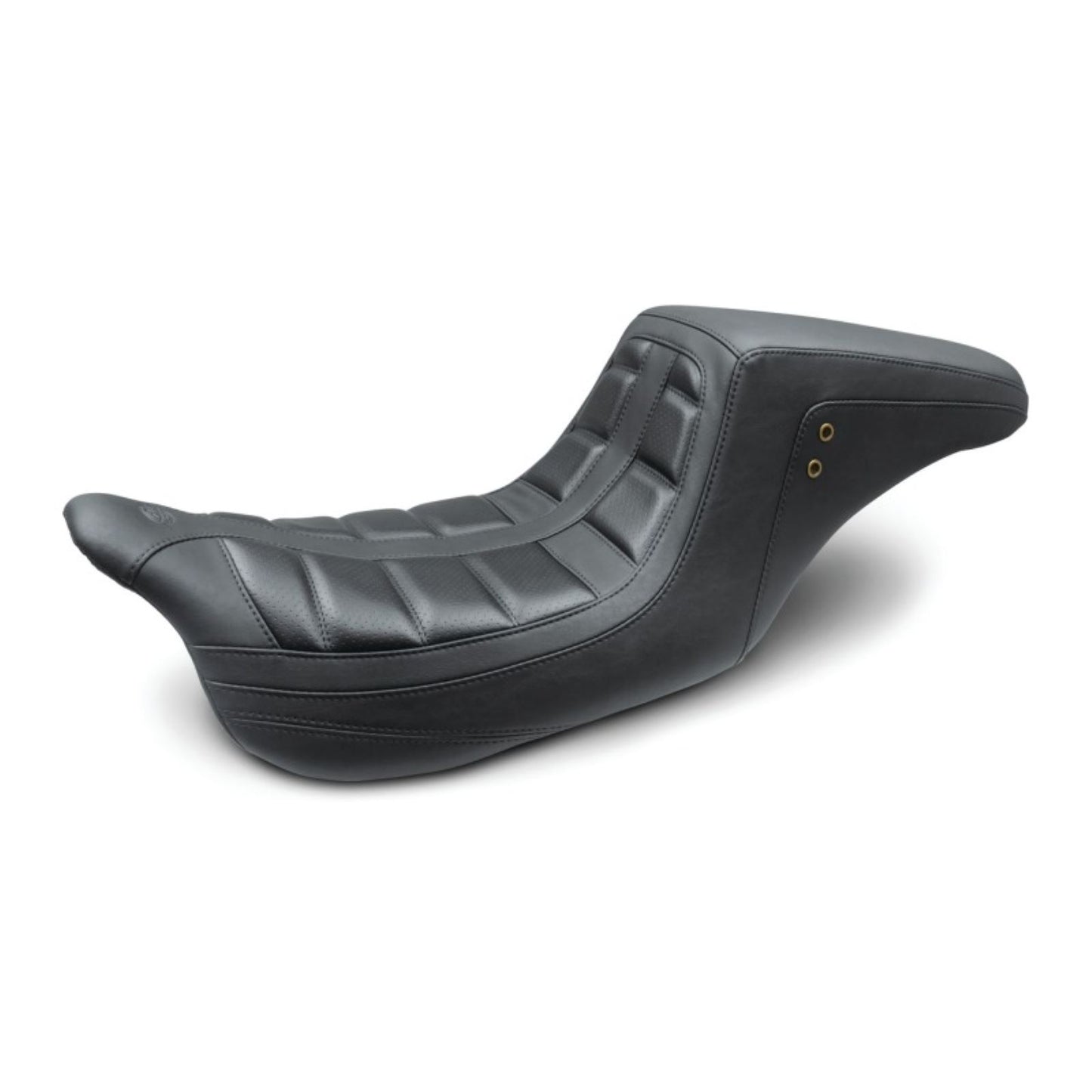 Mustang Motorcycle Products Squareback Seat - Tuck and Roll 75239_1673929