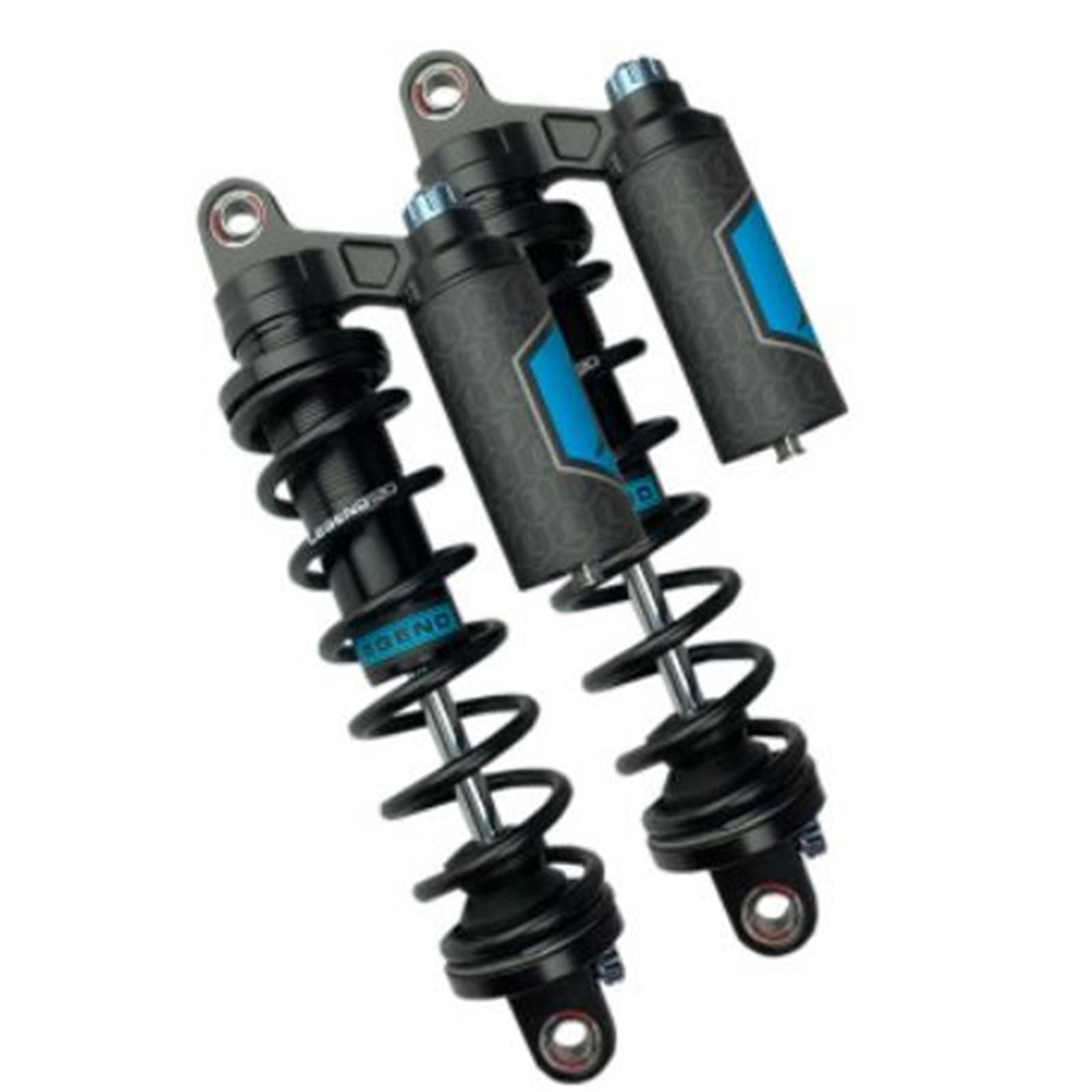 Legend Suspensions Revo ARC Piggyback Shocks - Standard - Black - 14" - '04-'20 Sportster [MPN: 1310-1896]_680953