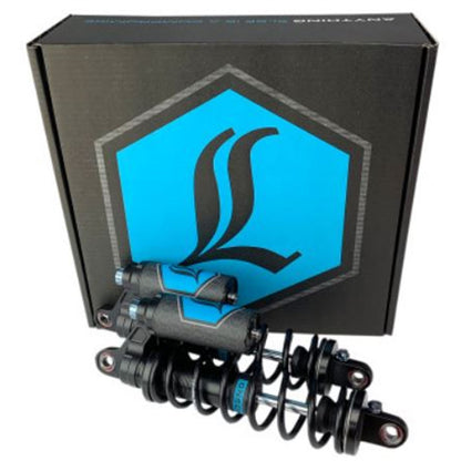 Legend Suspensions Revo ARC Piggyback Shocks - Standard - Black - 14" - '04-'20 Sportster [MPN: 1310-1896]_680950