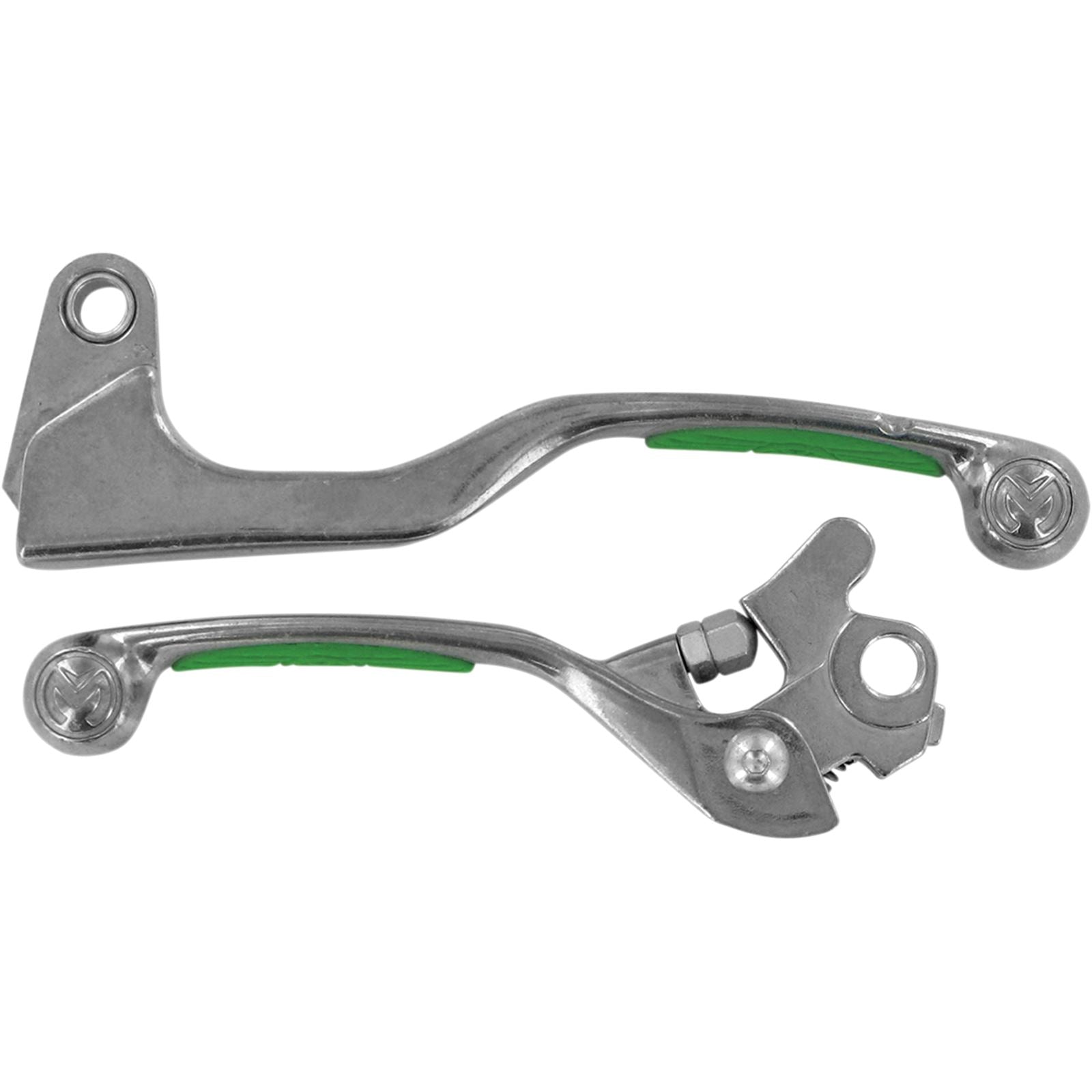 Moose Offroad Green Competition Lever Set for KX/F 0610-0029_431667