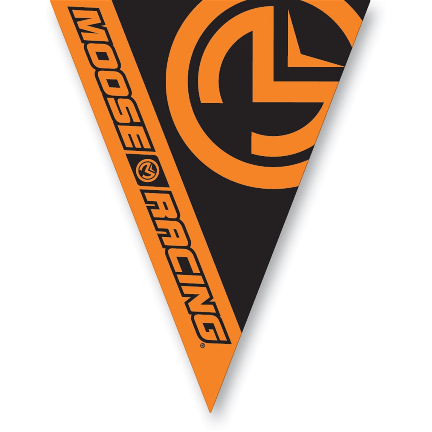 Moose Offroad Pennant Flags - Orange/Black 9904-0386_438338