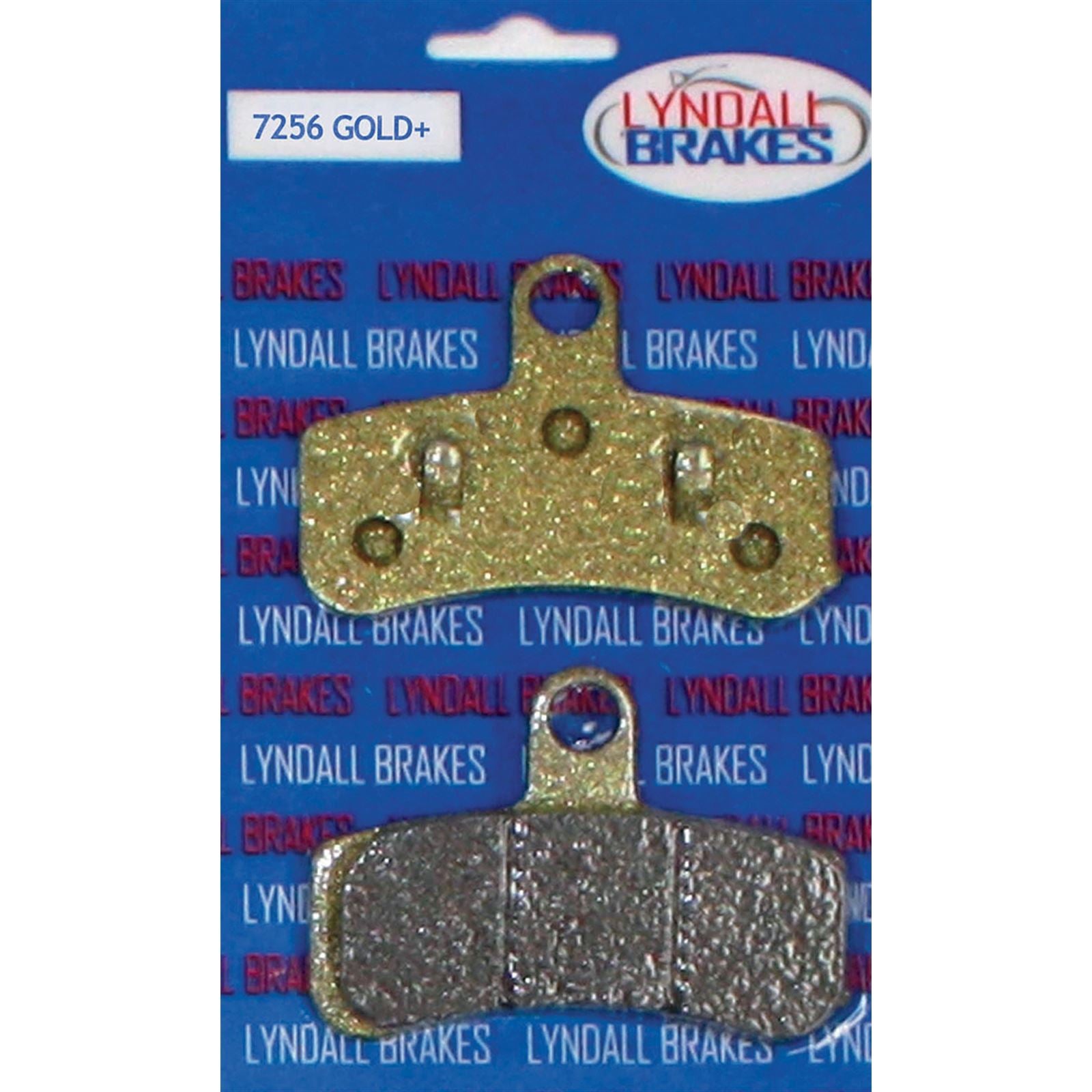 Lyndall Brakes Gold-Plus Brake Pads for Harley-Davidson [MPN: 7256-GPLUS]_419892