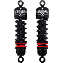 Burly Brand Slammer Plus Shocks - Black - FLH B28-1204B_357536