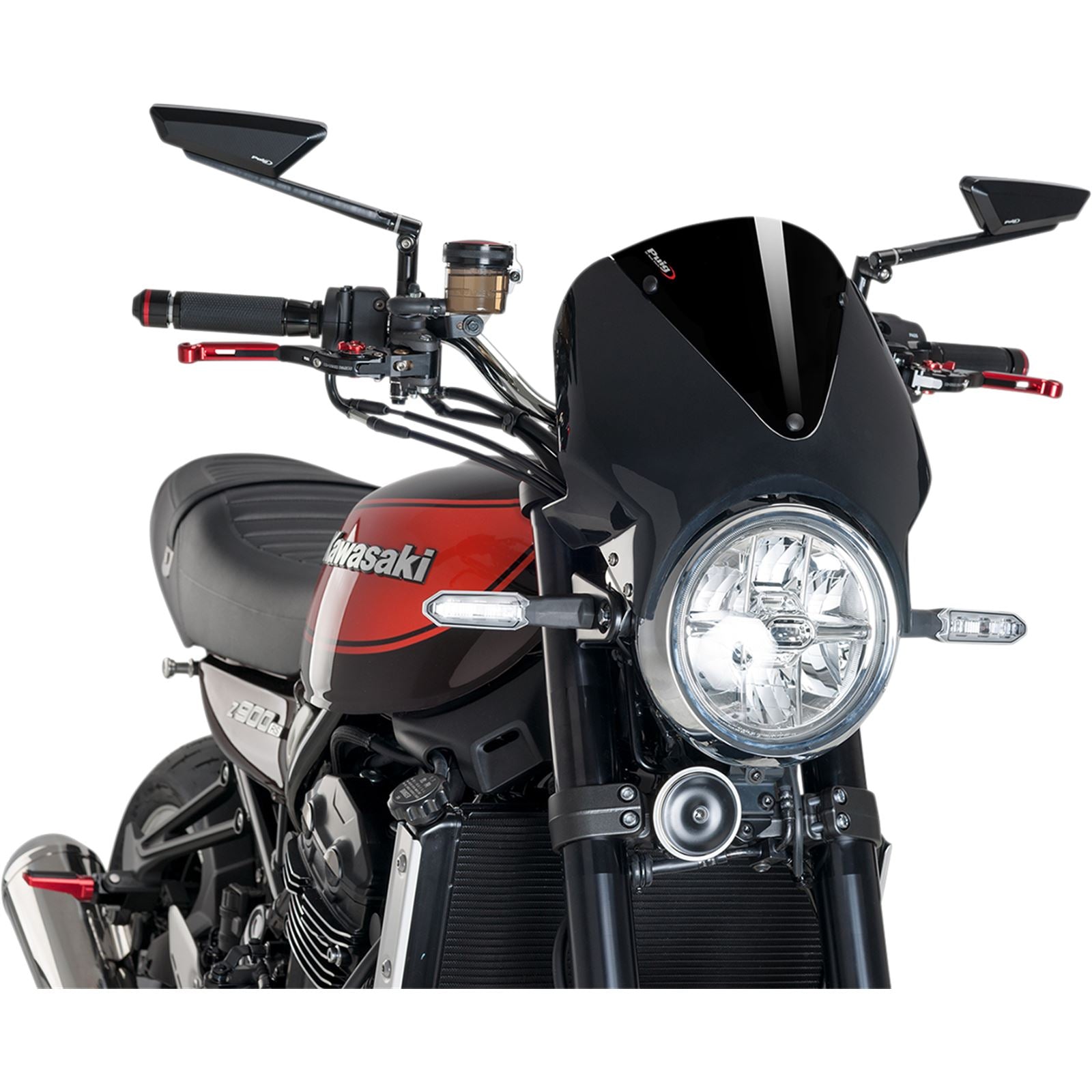 Puig Vision Windscreen - Black - ER5 003NN_461638