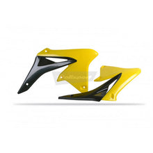 Polisport Radiator Shroud Black/Yellow 8413600003_599654