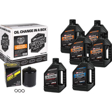 Maxima Mineral 20W-50 Oil Change Kit for H-D Evolution - Black Filter 90-069016PB_839774