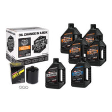 Maxima Mineral 20W-50 Oil Change Kit for H-D Evolution - Black Filter 90-069016PB_677589