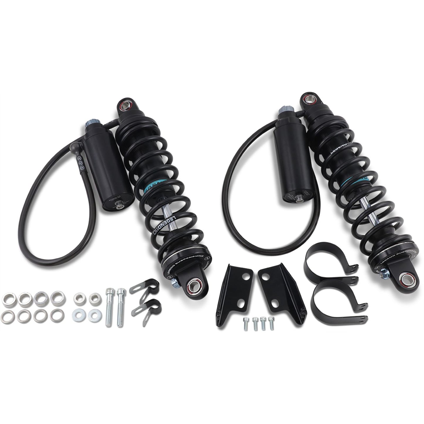 Legend Suspensions Revo ARC Remote Reservoir Shocks - Standard - Black - 13" - '09-'13 FL [MPN: 1310-1882]_418358