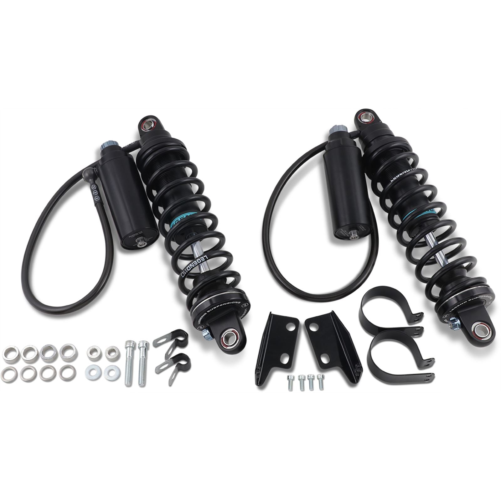 Legend Suspensions Revo ARC Remote Reservoir Shocks - Standard - Black - 13" - '09-'13 FL [MPN: 1310-1882]_418358