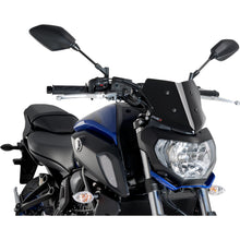 Puig Naked Sport Windscreen - Black for Yamaha 9666N_461527