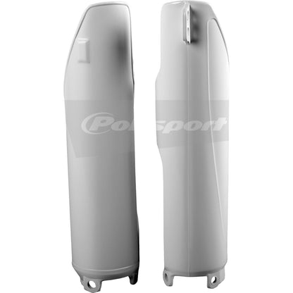 Polisport Fork Guards - White For Suzuki RM-Z250/Z450 8398300001_289837