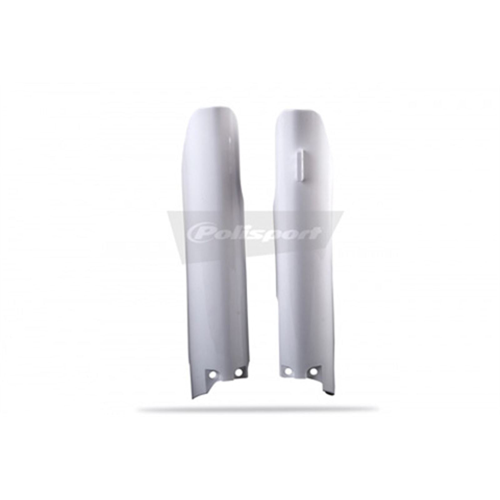 Polisport Fork Guards - White For Suzuki RM-Z250/Z450 8398300001_599692