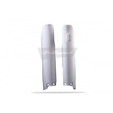 Polisport Fork Guards - White For Suzuki RM-Z250/Z450 8398300001_599692