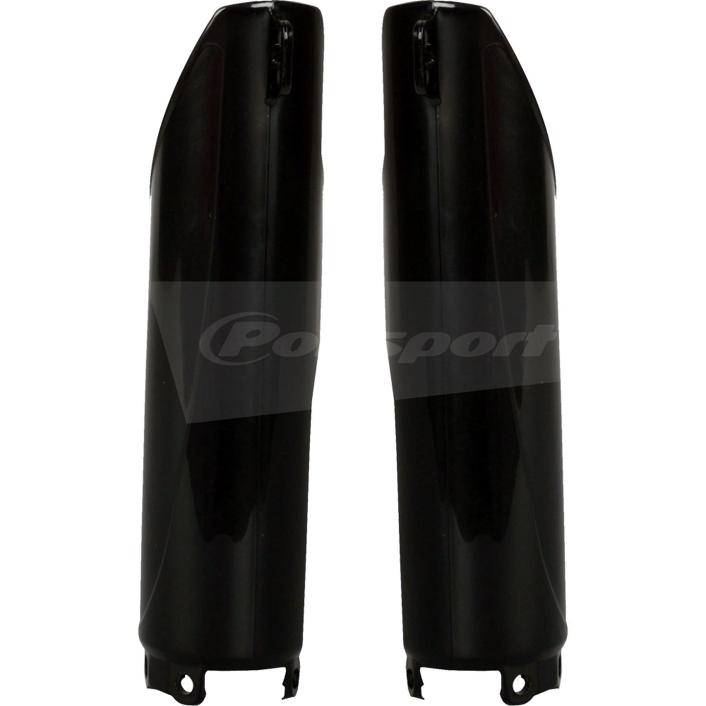 Polisport Fork Guards - Black For Suzuki RM-Z250/Z450 8398300002_289838