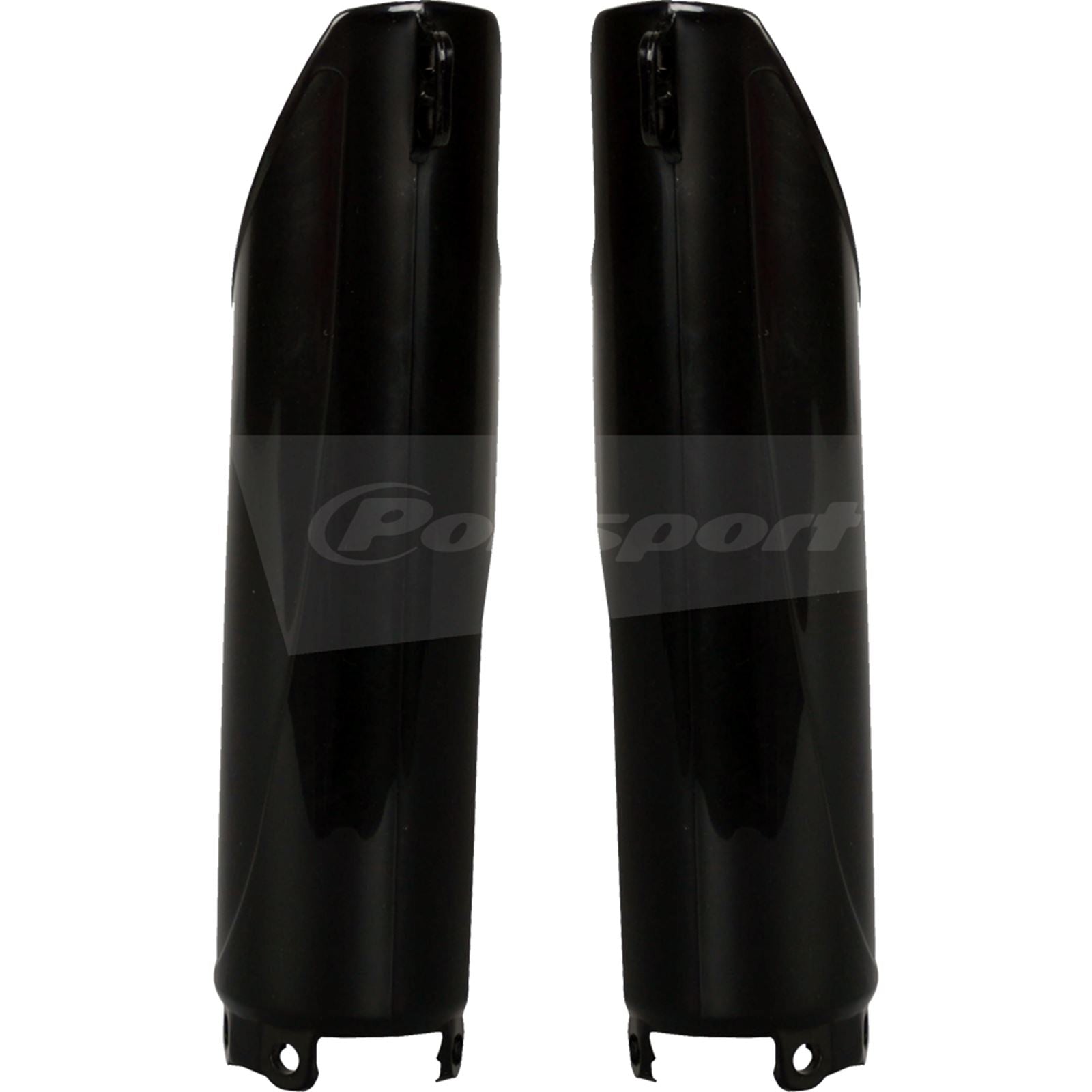 Polisport Fork Guards - Black For Suzuki RM-Z250/Z450 8398300002_289838