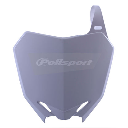 Polisport Front Number Plate - White 8659300002_289840
