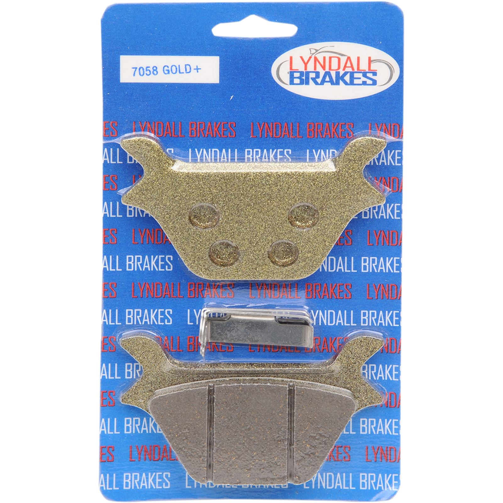 Lyndall Brakes Gold-Plus Brake Pads for Harley-Davidson [MPN: 7058-GPLUS]_419877
