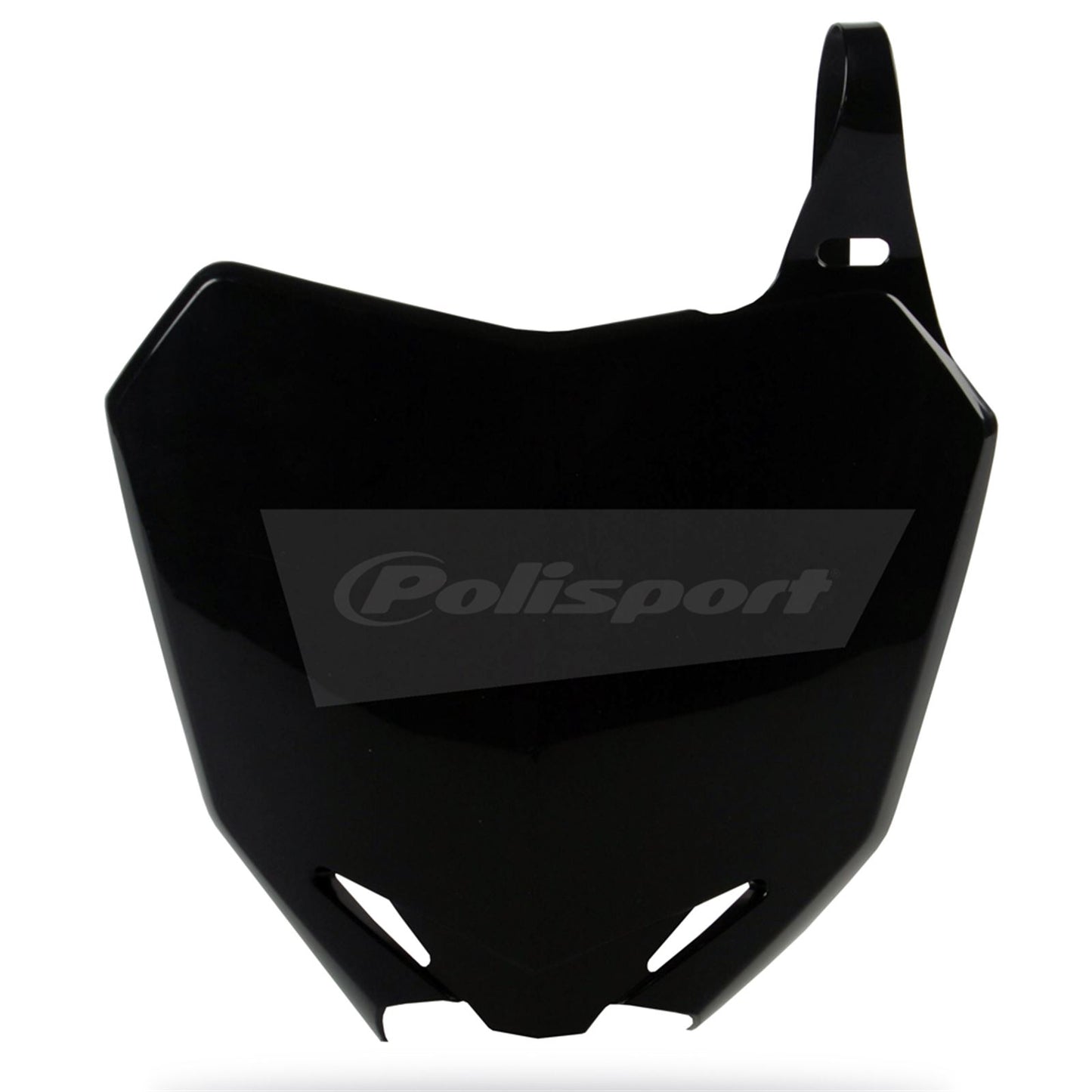 Polisport Front Number Plate - Black 8659300003_289841