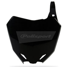Polisport Front Number Plate - Black 8659300003_289841