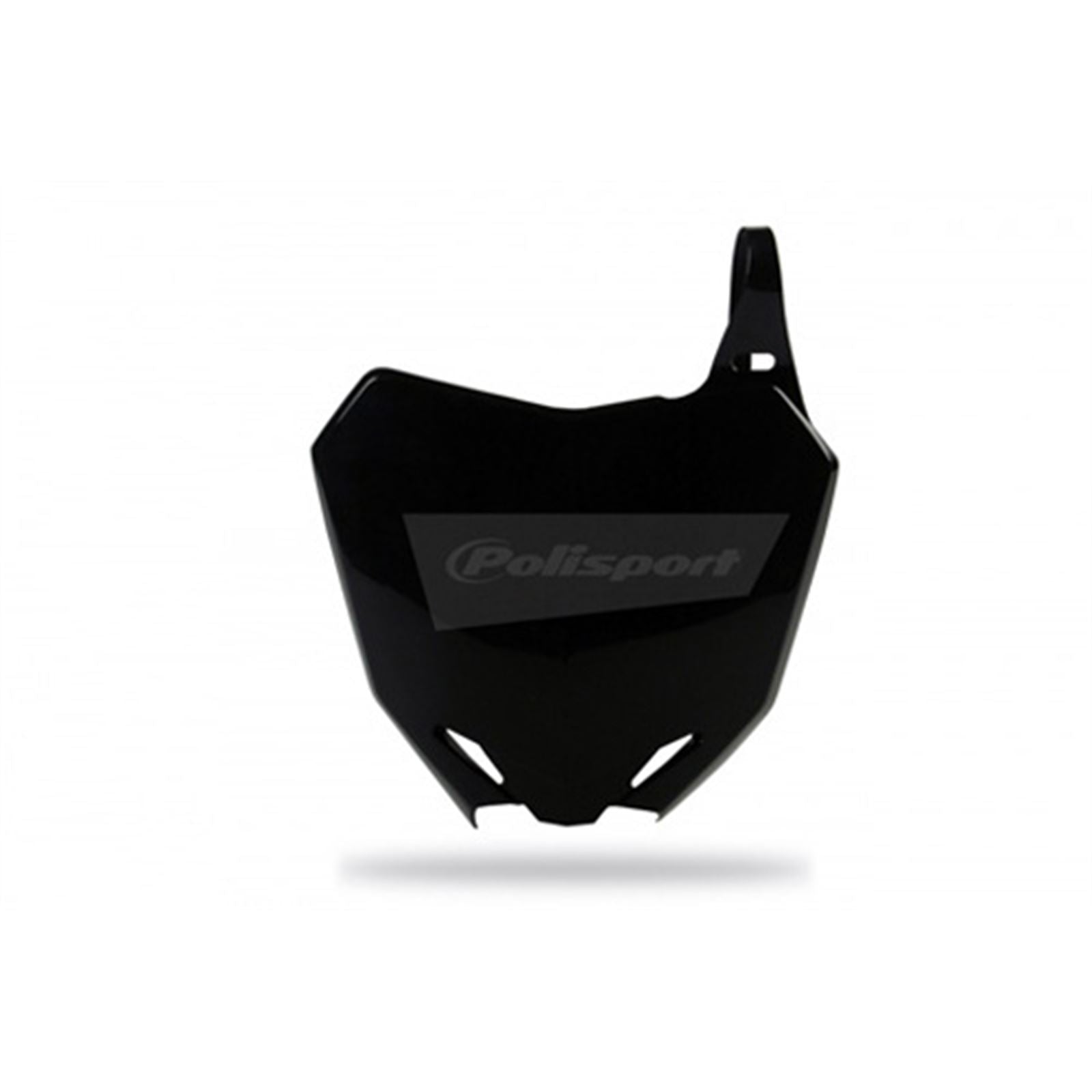 Polisport Front Number Plate - Black 8659300003_599696
