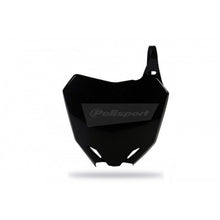 Polisport Front Number Plate - Black 8659300003_599696