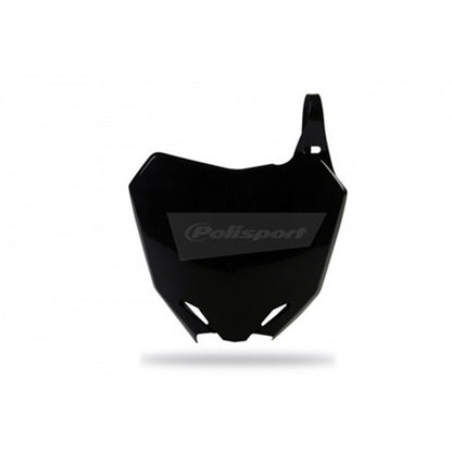 Polisport Front Number Plate - Black 8659300003_599696