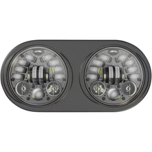 Custom Dynamics Adaptive LED Headlamps - For Harley Davidson - Black PB-RG13A-B_1042080