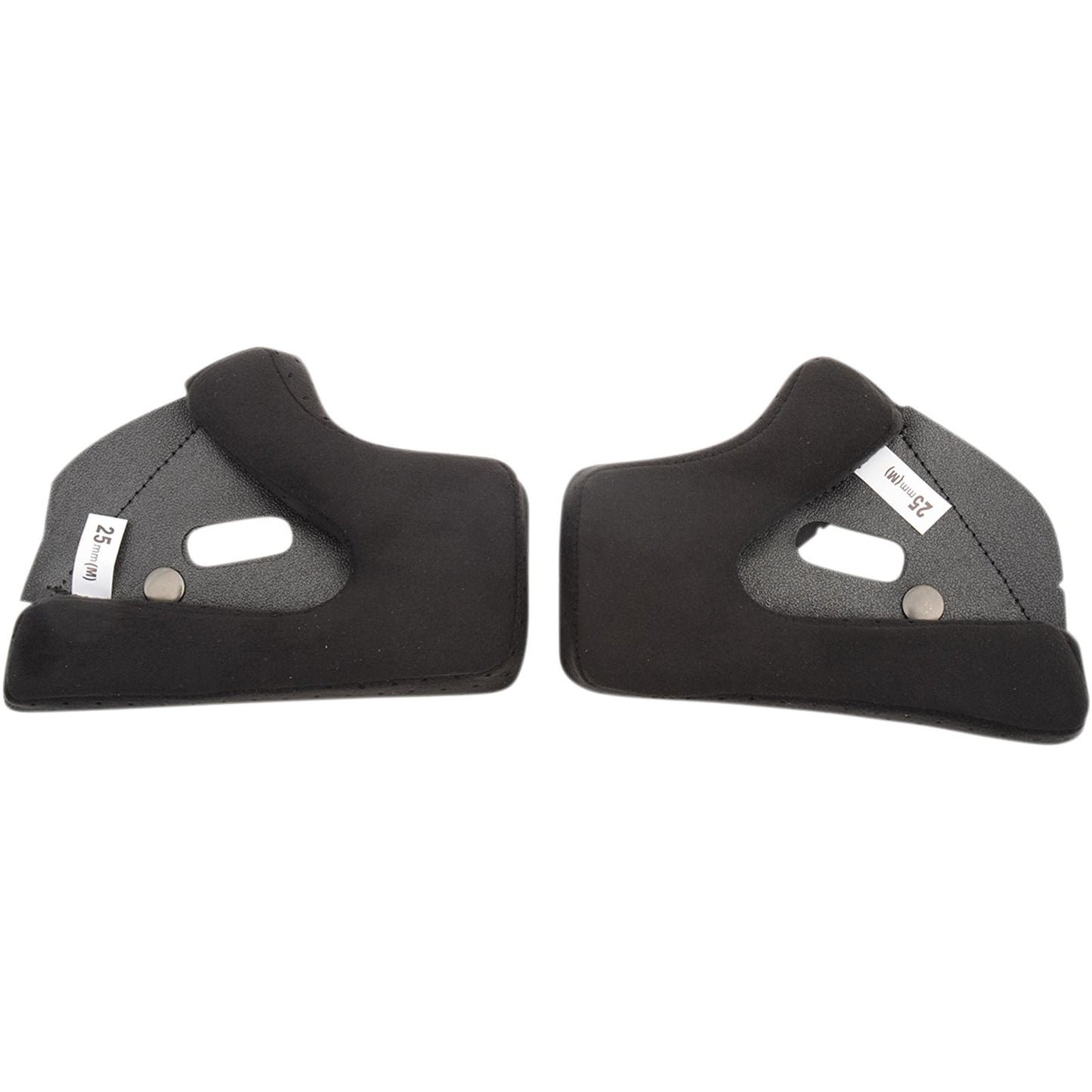 Biltwell Inc. Gringo/Gringo S Cheek Pads - 25 mm CP-GRG-BLK-25_352655