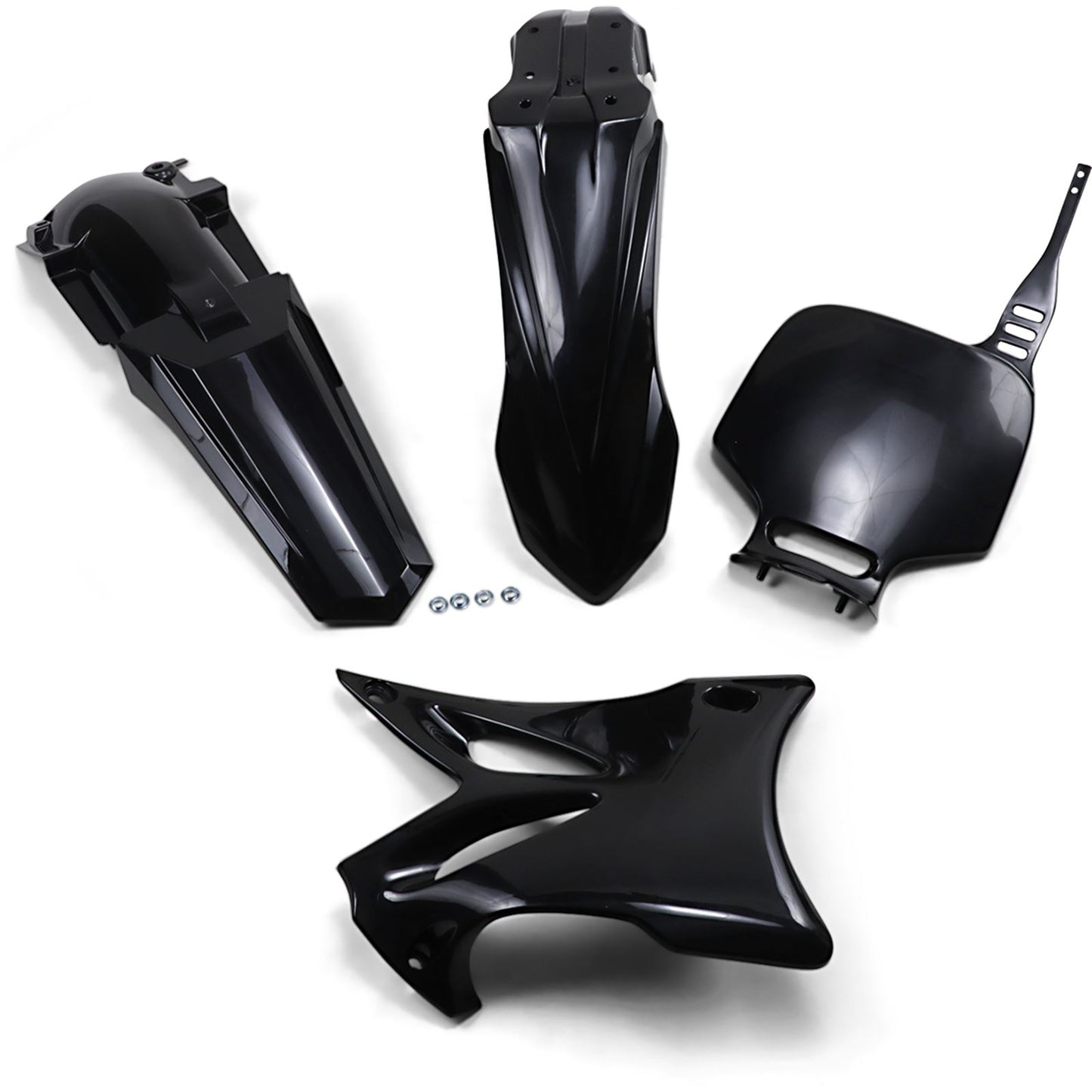 UFO Plastics Body Kit - Black - YZ85 - '02-'06 [MPN: YAKIT306K-001]_1042081