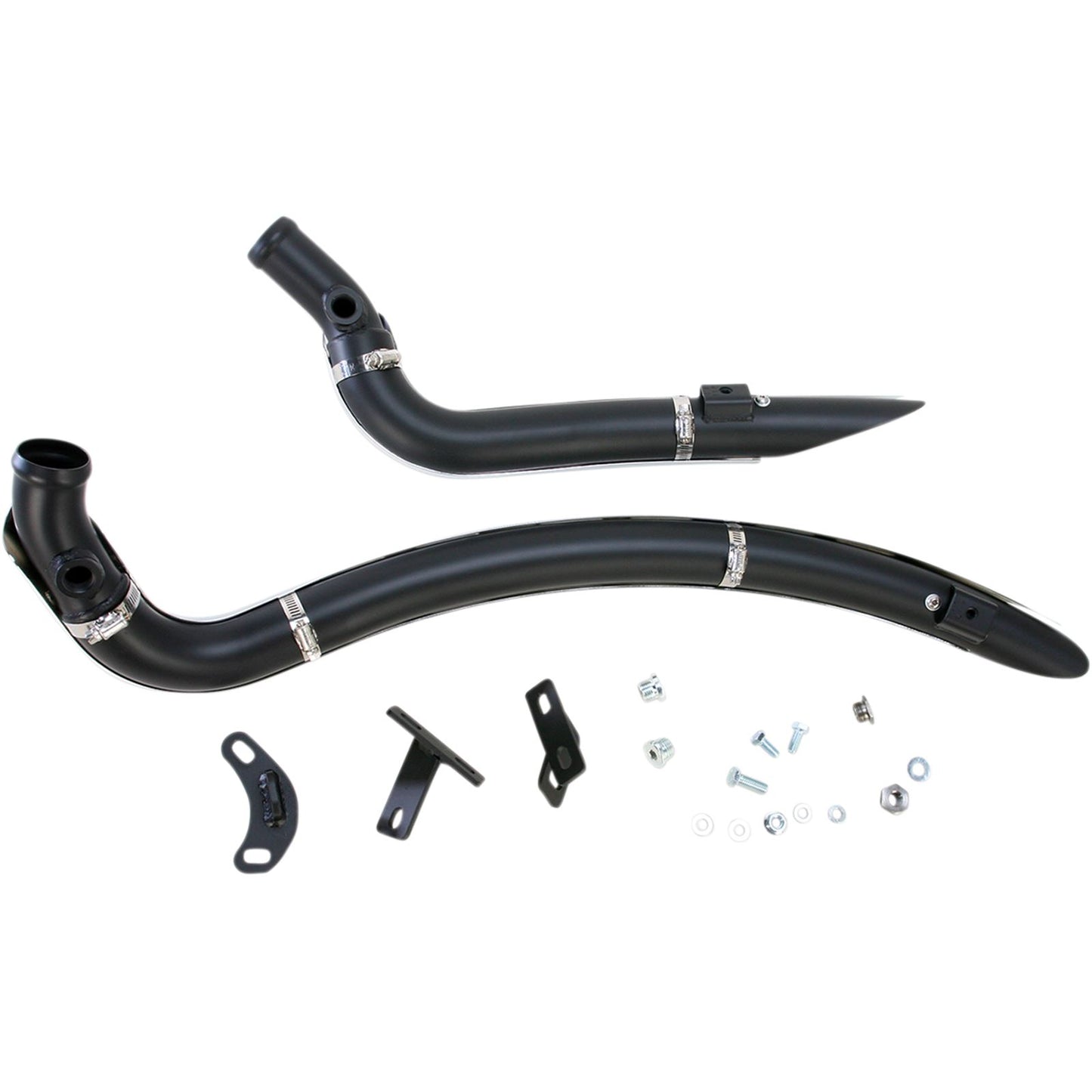 Bassani Manufacturing Sweeper Exhaust - Black/Chrome [MPN: 1SD2F]_349808