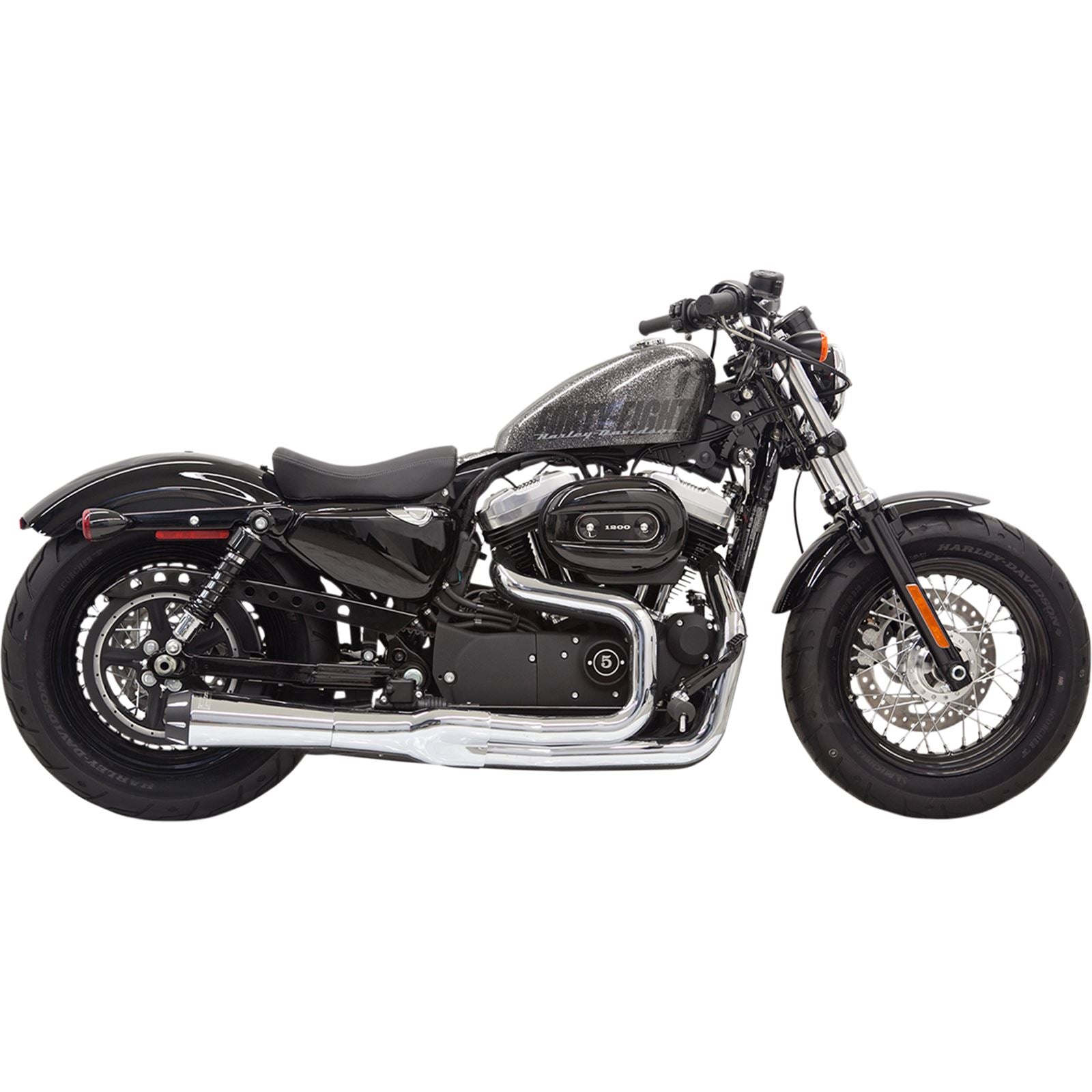 Bassani Manufacturing Mega Power Exhaust - Chrome [MPN: 1X32R]_349814