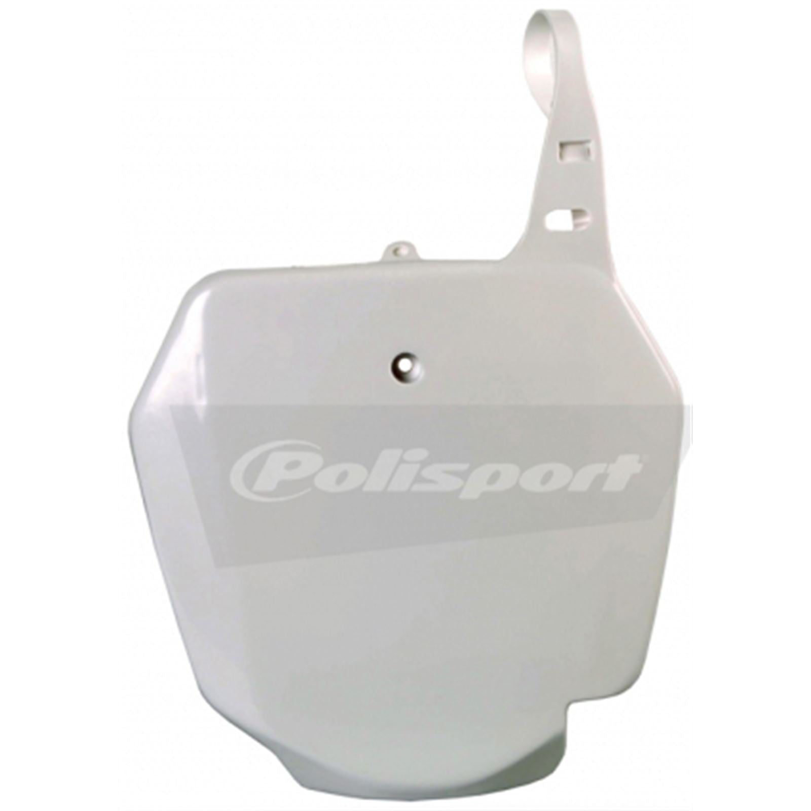 Polisport Number Plate - White 8663000001_1006933