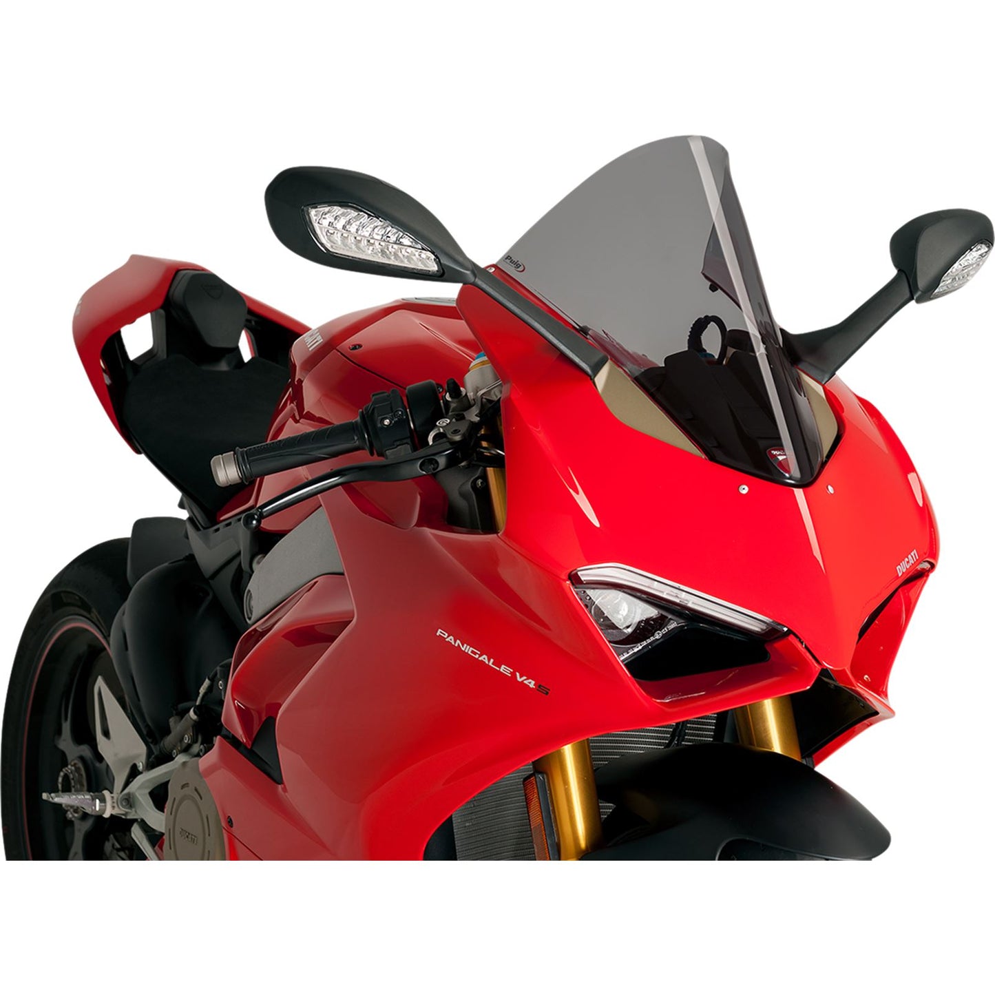Puig Race Windscreen for Ducati C/DK Smoke 9690F OPEN BOX [MPN: 9690F]_2115596