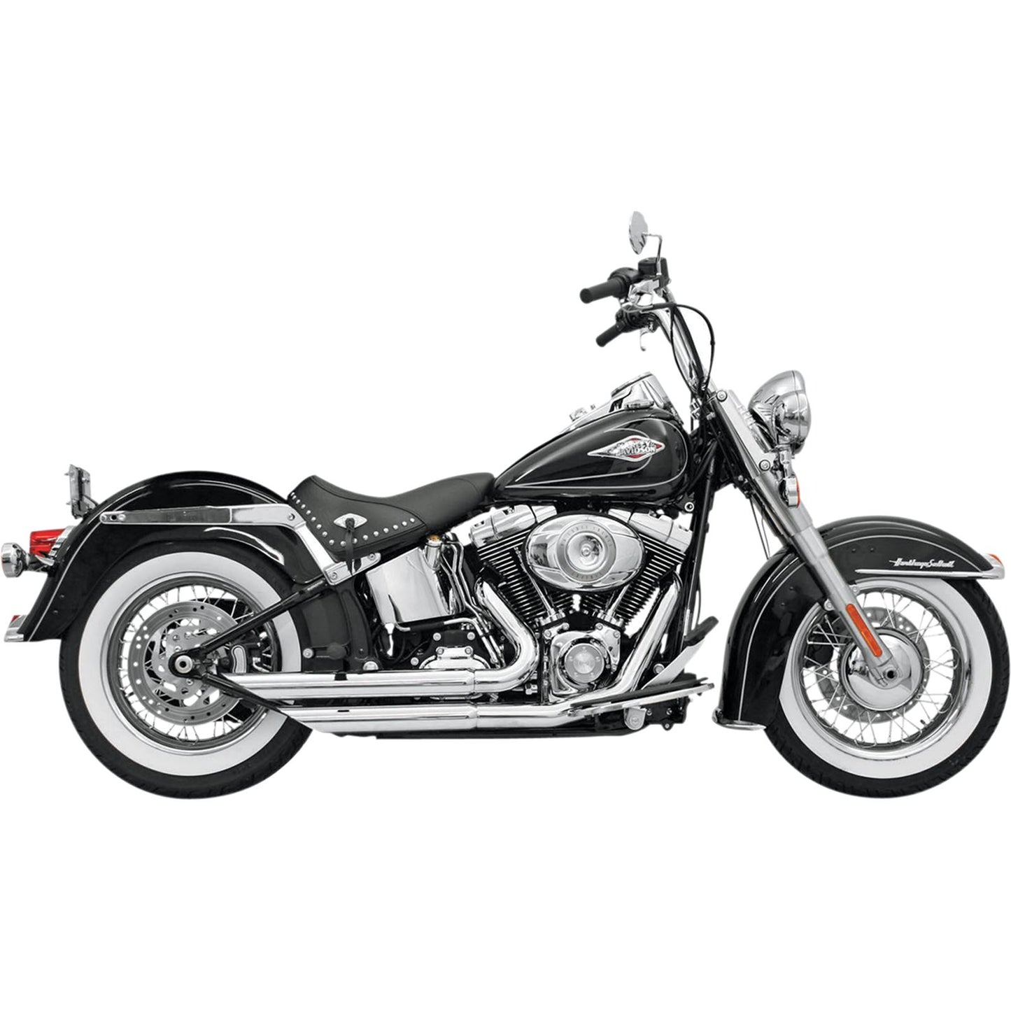 Bassani Manufacturing FireFlight Exhaust - Chrome - Softail [MPN: 12113B]_349699