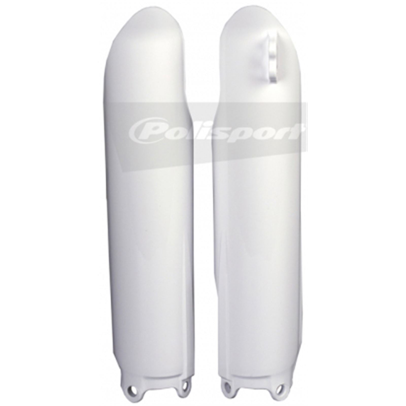 Polisport Fork Guards - White - For Yamaha YZ/WR 8351400001_289884