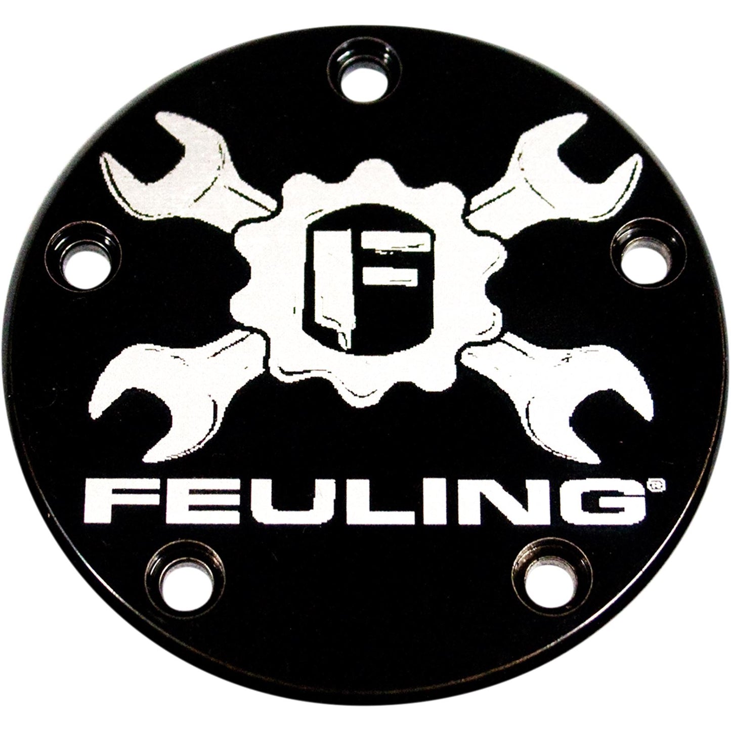 Feuling Point Cover 5 Hole Black 99-17 9124_387066