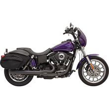 Bassani Manufacturing 2:1 Exhaust - Black - Megaphone - Long - '91-'05 FXD [MPN: 13321R]_349836