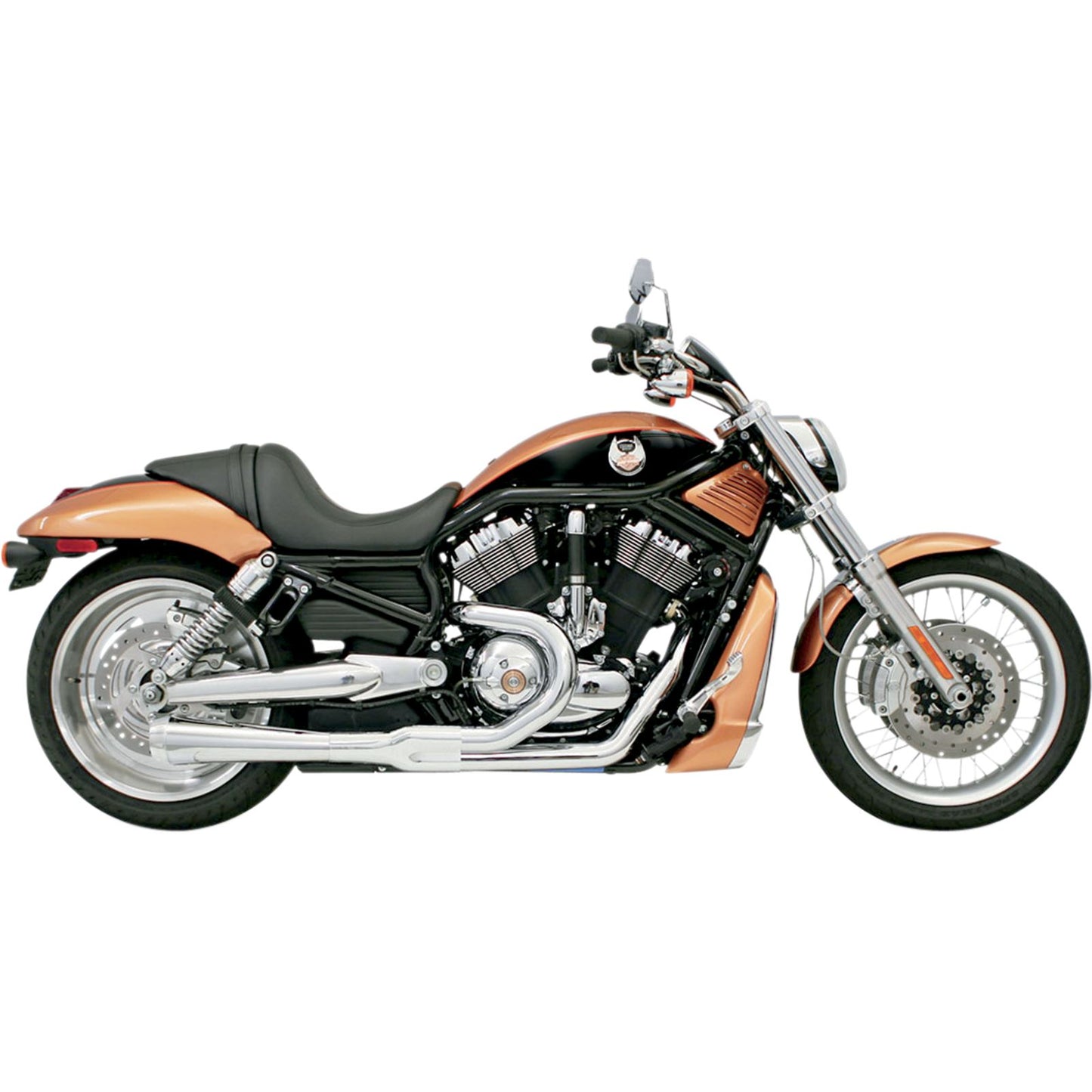Bassani Manufacturing Road Rage 2:1 Exhaust - Chrome [MPN: 1V12J]_349722