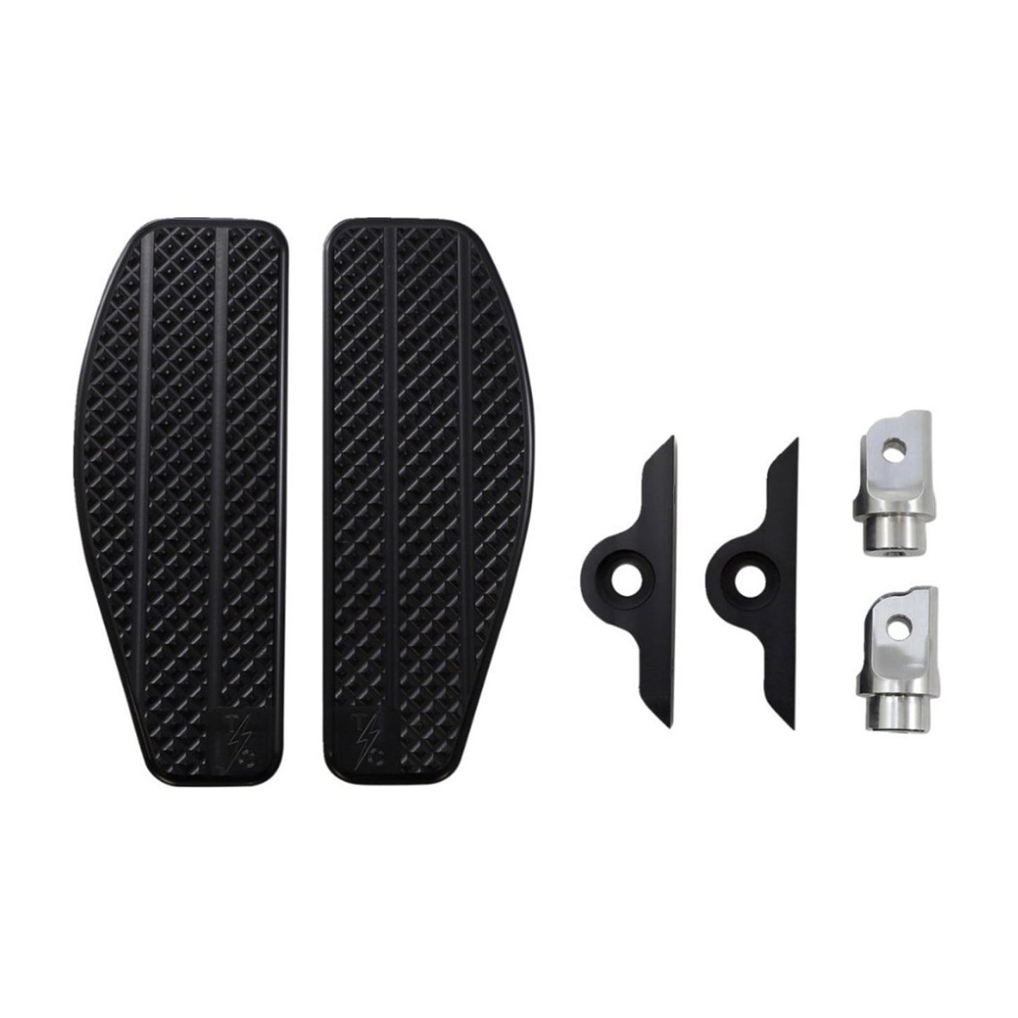 Thrashin Supply Company Floorboards Mini Front Black [MPN: TSC-2030-1]_1781746