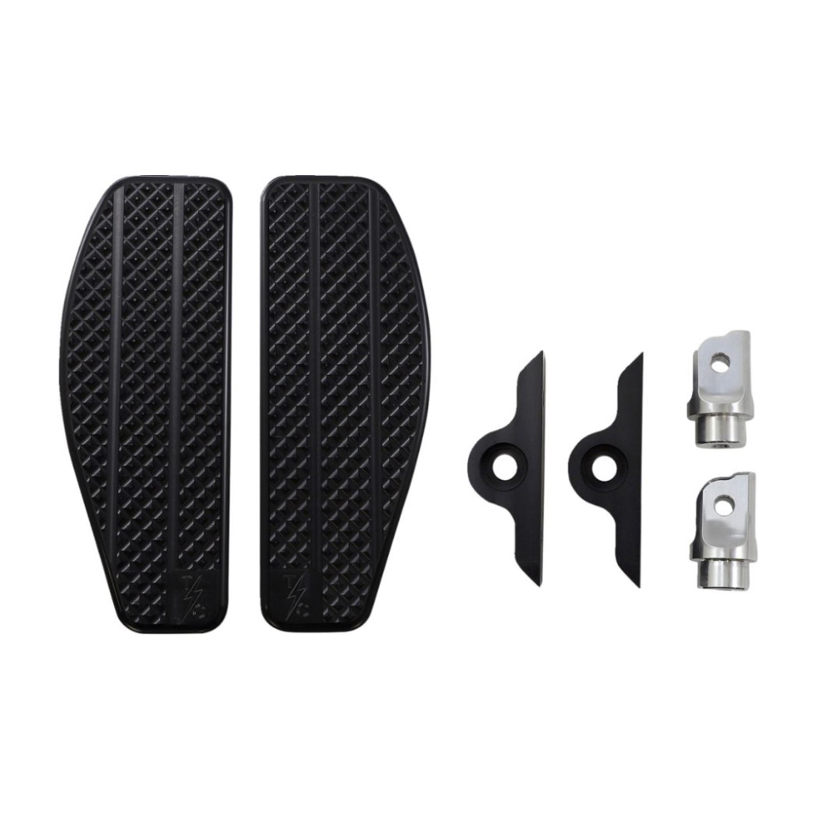 Thrashin Supply Company Floorboards Mini Front Black [MPN: TSC-2030-1]_1781746